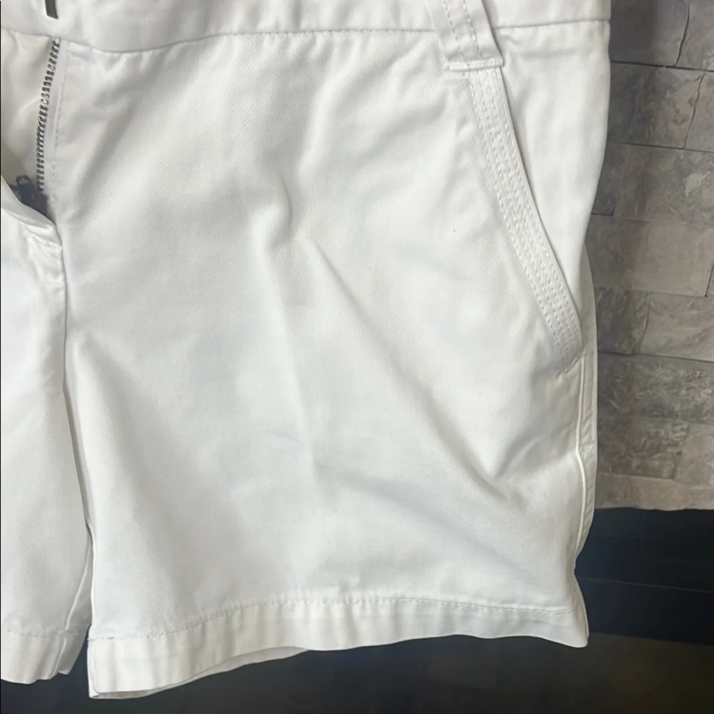 J. Crew White Classic Twill Chino shorts City fit size 4 - Picture 9 of 13